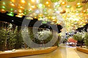 Led ceiling lighting holiday