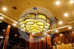 Led ceiling lighting Oriental style