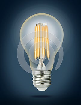 LED filament light bulb (E27)