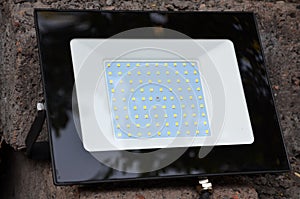 LED floodlight with 100 watt smd matrix.