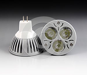 LED lamp with a 3-chips