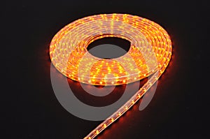 Orange light led belt, led strip, waterproof yellow LED light strips