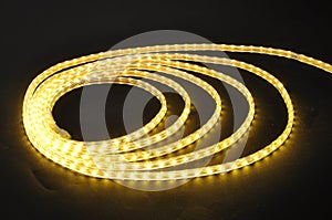 Led lamp belt,yellow light led belt, led strip, waterproof yellow LED light strips