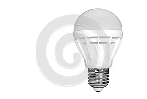 LED-lamp on white background photo