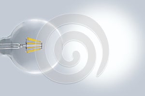 LED light bulb (E27) photo
