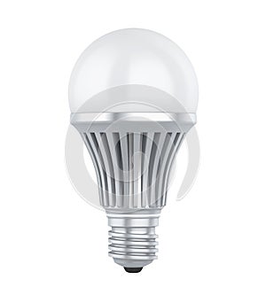 LED Light Bulb Isolated