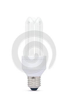 LED Light bulb isolated on white background