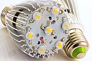 LED light bulbs E27 with 1 Watts SMD chips