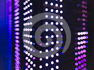 Led light pattern Technology Abstract background