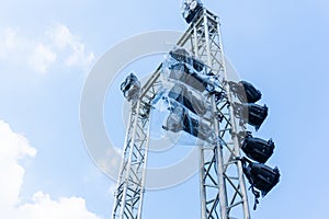 Led lighting tower designed for a wide range of outdoor events