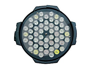 LED lights bulb isolated of white background