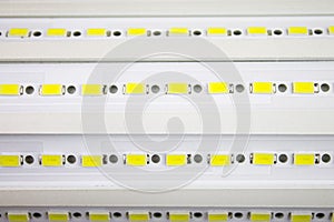 LED panel of LED lamp, light-emitting diodes