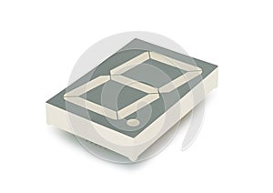 Led seven segment indicator