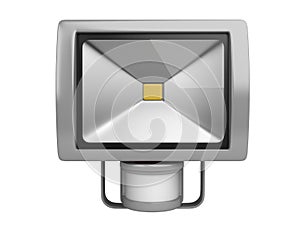 A LED spotlight with motion Sensor