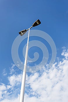 LED street lamp post