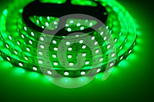 led strip green light roll