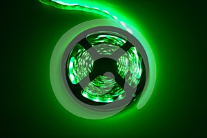 led strip green light roll