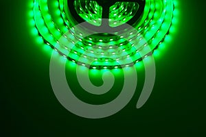 led strip green light roll