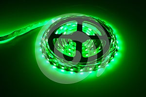 led strip green light roll