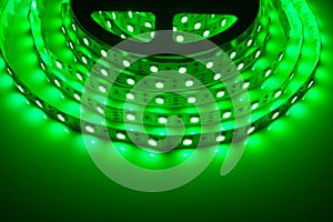 led strip green light roll