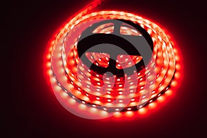 led strip red light roll