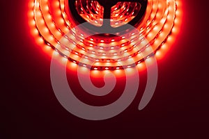 led strip red light roll