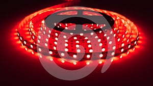 led strip red light roll