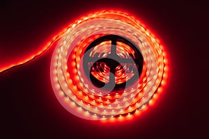 led strip red light roll