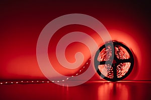 led strip red light roll