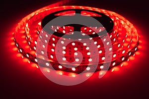 led strip red light roll