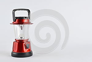 Led torch isolated on white background