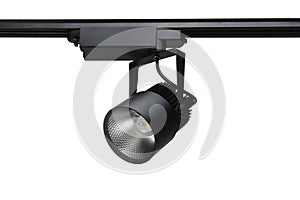 Led track light Black spot light