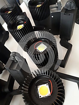 LED track light,LED track light on the table