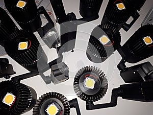 LED track light,LED track light on the table