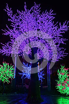 LED tree decoration