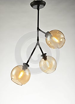 Led glass ceiling lighting