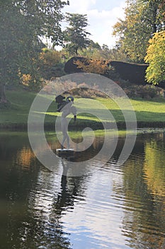 Leda And The Swan - Forde Abbey, Somerset, UK