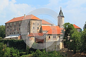 Ledec nad Sazavou castle