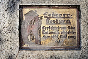 DonauwÃÂ¶rth is a city in Bavaria, Germany photo
