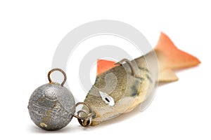 Ledger-bait on white