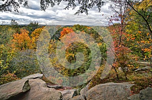 Ledges Overlook Cuyahoga Valley National Park