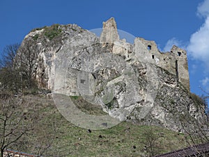 Lednica castle ruins, Slovakia