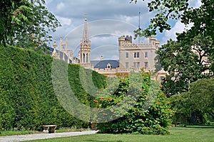 Lednice castle, French park