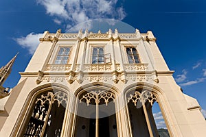 Lednice Castle in South Moravia in the Czech Republic