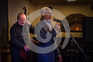 Lee Andrew Davison performing