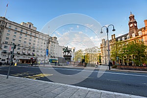 Leeds City Center,West Yorkshire-England UK