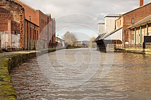 The Leeds Liverpool canal from Wigan Pier photo