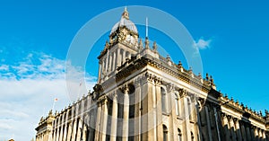 Leeds Town Hall, Leeds, Yorkshire, United Kingdom.
