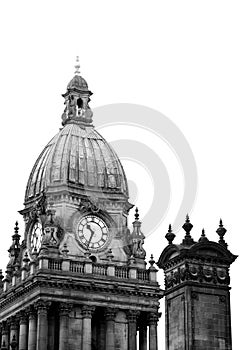 Leeds Town Hall (monochrome)