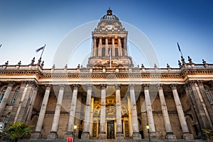 leeds townhall front view